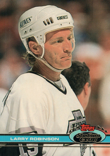 Lot Detail - 1990-91 LARRY ROBINSON LOS ANGELES KINGS GAME WORN HOME JERSEY  (KINGS COA, NSM COLLECTION)