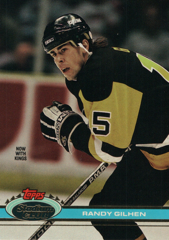 Autographed 1991-92 Upper Deck #603 Randy Gilhen New York Rangers Hockey  card - Main Line Autographs