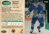 #360 James Patrick Hartford Whalers 1992-93 Parkhurst Hockey Card OZ