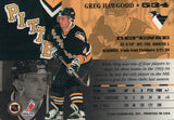 #534 Greg Hawgood Pittsburgh Penguins 1993-94 The Leaf Hockey Card OZC