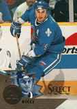 #114 Mike Ricci Quebec Nordiques 1994-95 Select Hockey Card OZC