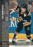 #32 Luc Robitaille Pittsburgh Penguins 1994-95 Select Hockey Card OZC