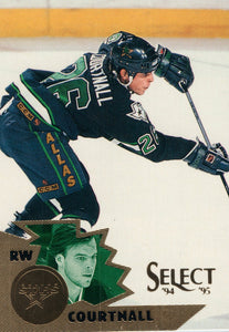 #70 Russ Courtnall Minnesota North Stars 1994-95 Select Hockey Card OZD