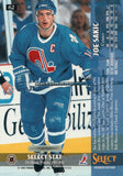 #62 Joe Sakic Quebec Nordiques 1994-95 Select Hockey Card OZD