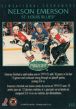 #232 Nelson Emerson St Louis Blues 1992-93 Parkhurst Hockey Card OZD