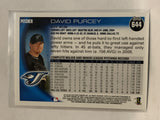 #644 David Purcey Toronto Blue Jays 2010 Topps Baseball Card