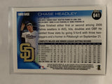 #641 Chase Headley San Diego Padres 2010 Topps Baseball Card