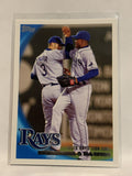 #636 Checklist Tampa Bay Rays 2010 Topps Baseball Card