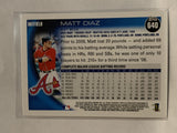 #640 Matt Diaz Atlanta Braves 2010 Topps Baseball Card