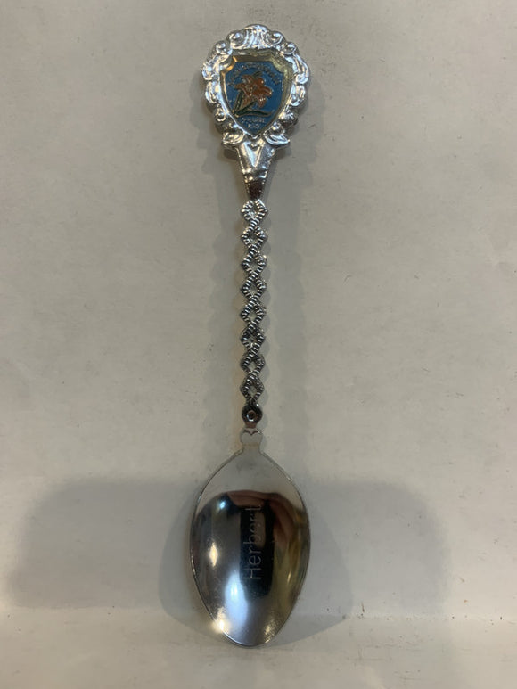 Herbert Saskatchewan Prairie Lily Souvenir Spoon