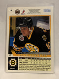 #19 Dmitri Kvartalnov Boston Bruins 1993-94 Upper Deck Hockey Card  NHL