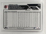 #212 Jordan Lyles Baltimore Orioles 2023 Topps Series One Baseball Card