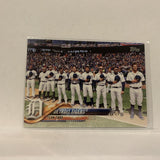 #8 Team Card Detroit Tigers  Series 1 2018 Topps Baseball Card A1K