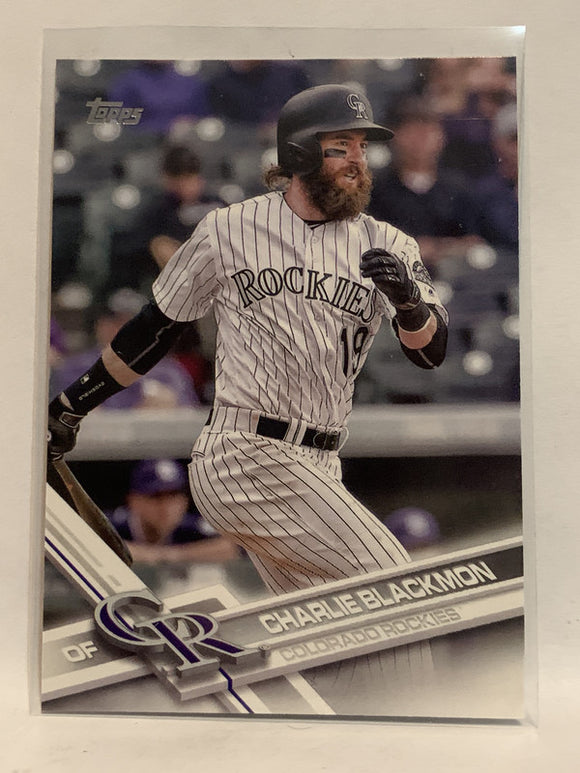 Charlie Blackmon Autographed Signed Autotograph Colorado Rockies