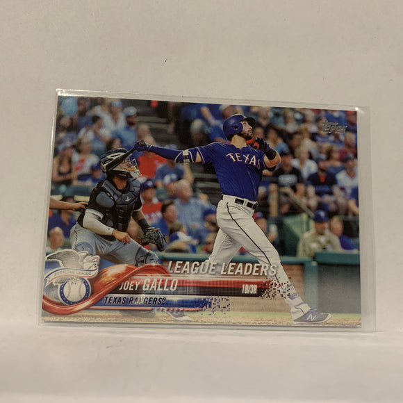 #12 Joey Gallo  Texas Rangers  Series 1 2018 Topps Baseball Card A1K