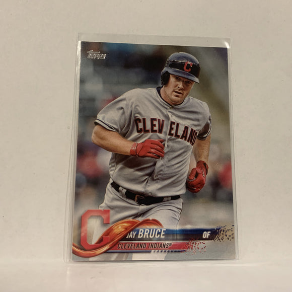 #13 Jay Bruce Cleveland Indians  Series 1 2018 Topps Baseball Card A1K