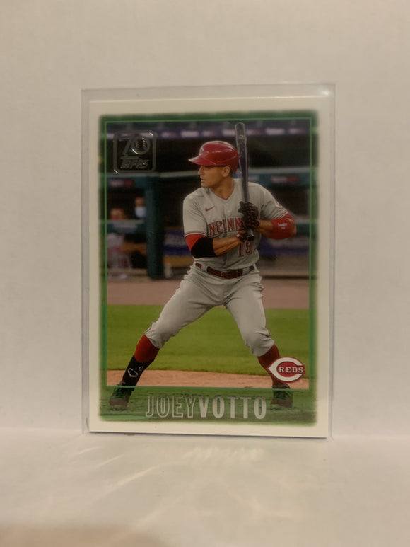 70yt-47 Joey Votto Cincinnati Reds 2021 Topps Series One Baseball Card
