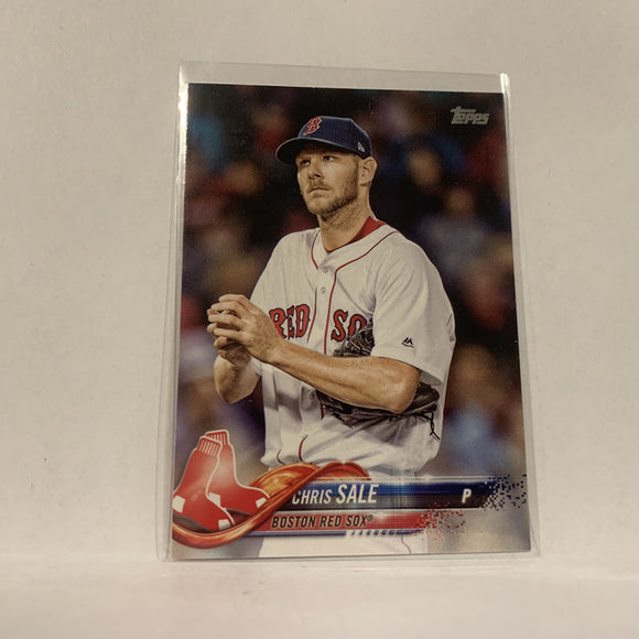 #20 Chris sale Boston Red Sox  Series 1 2018 Topps Baseball Card A1K