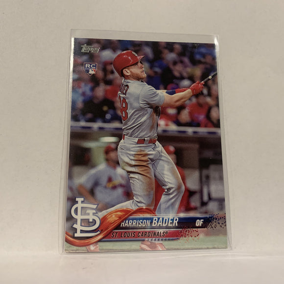 #21 Harrison Bader St Louis Cardinals Rookie Series 1 2018 Topps Baseball Card A1K