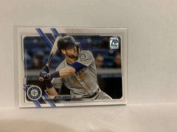 #149 Mitch Haniger Seattle Mariners 2021 Topps Series One Baseball Card