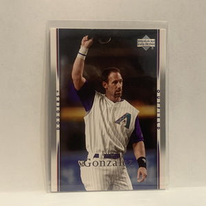 #252 Luis Gonzalez Los Angeles Dodgers 2007 Upper Deck Series 1 Baseball Card HP