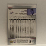 #252 Luis Gonzalez Los Angeles Dodgers 2007 Upper Deck Series 1 Baseball Card HP