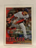 #534 Hideki Okajima Boston Red Sox 2010 Topps Baseball Card