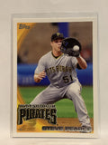 #530 Steve Pearce Pittsburgh Pirates 2010 Topps Baseball Card