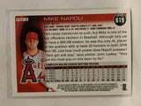 #619 Mike Napoli Los Angeles Angels 2010 Topps Baseball Card