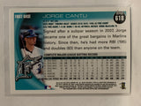 #618 Jorge Cantu Florida Marlins 2010 Topps Baseball Card