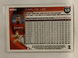 #529 Carlos Lee Houston Astros 2010 Topps Baseball Card