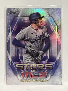 #SMLB-27 Freddie Freeman Stars of MLB Los Angeles Dodgers 2023 Topps Series One Baseball Card