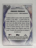 #SMLB-27 Freddie Freeman Stars of MLB Los Angeles Dodgers 2023 Topps Series One Baseball Card