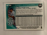 #634 Casey Kotchman Seattle Mariners 2010 Topps Baseball Card