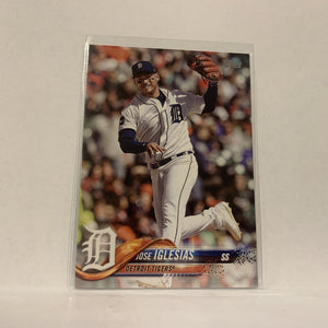 #32 Jose Iglesias Detroit Tigers  Series 1 2018 Topps Baseball Card A1M