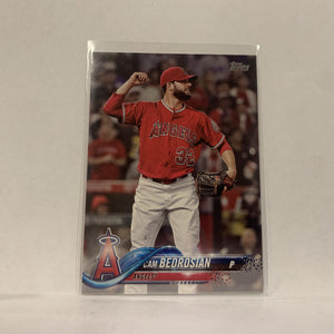 #46 Cam Bedosian Los Angeles Angels  Series 1 2018 Topps Baseball Card A1N