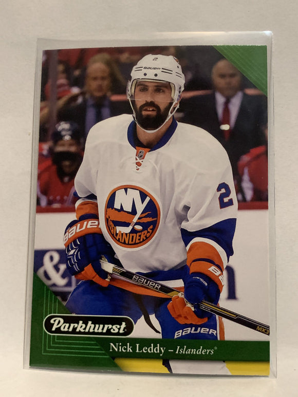 #149 Nick Leddy New York Islanders 2017-18 Parkhurst Hockey Card  NHL