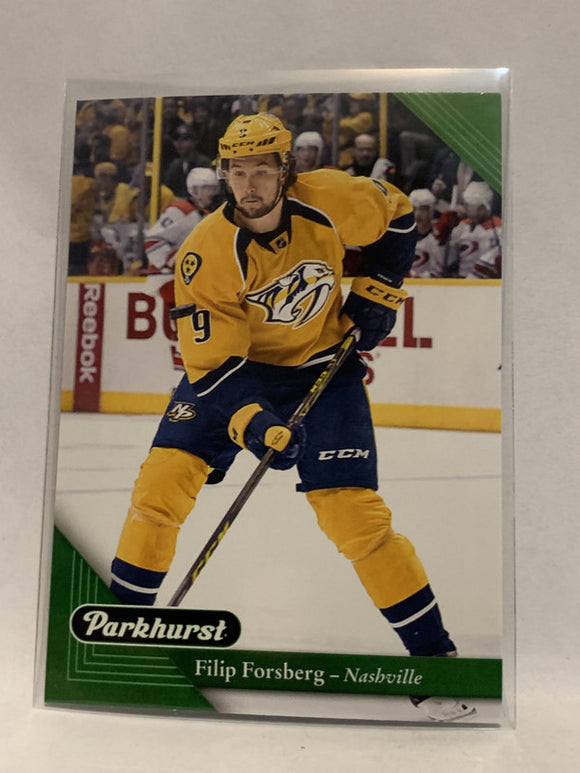 #131 Filip Forsberg Nashville Predators 2017-18 Parkhurst Hockey Card  NHL