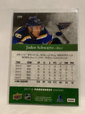 #199 Jaden Schwartz St Louis Blues 2017-18 Parkhurst Hockey Card  NHL