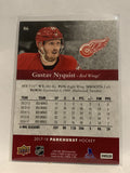 #86 Gustav Nyquist Detroit Red Wings 2017-18 Parkhurst Hockey Card  NHL