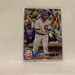 #53 Alex Avila Chicago Cubs  Series 1 2018 Topps Baseball Card A1N