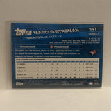 #147 Marcus Stroman Toronto Blue Jays 2017 Topps Series 1 Baseball Card HR