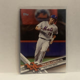 #14 Travis D'Arnaud New York Mets 2017 Topps Series 1 Baseball Card HS