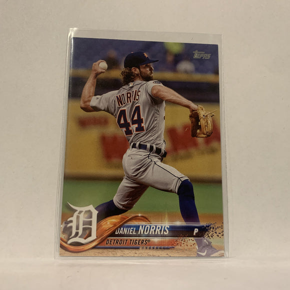 #41 Daniel Norris Detroit Tigers  Series 1 2018 Topps Baseball Card A1O