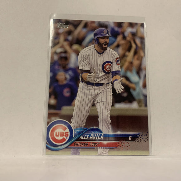 #53 Alex Avila Chicago Cubs  Series 1 2018 Topps Baseball Card A1P