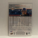 #116 Bengie Molina San Francisco Giants 2008 Upper Deck Series 1 Baseball Card HT