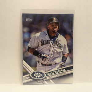 #109 Nelson Cruz Seattle Mariners 2017 Topps Series 1 Baseball Card HT