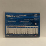 #326 Chris Archer Tampa Bay Rays 2017 Topps Series 1 Baseball Card HT