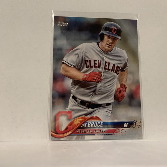 #13 Jay Bruce Cleveland Indians  Series 1 2018 Topps Baseball Card A1Q