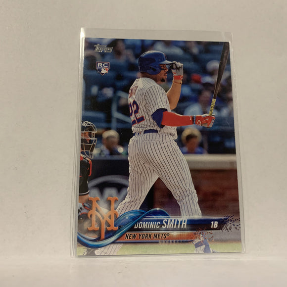 #6 Dominic Smith New York Mets Rookie Series 1 2018 Topps Baseball Card A1Q